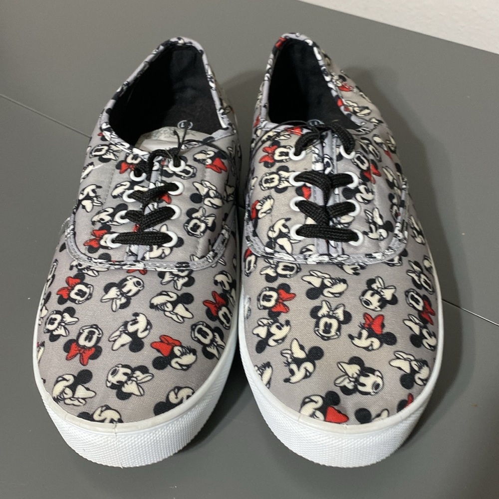 ** Clearance Discounted** Disney Gray and Red Women's Sneakers